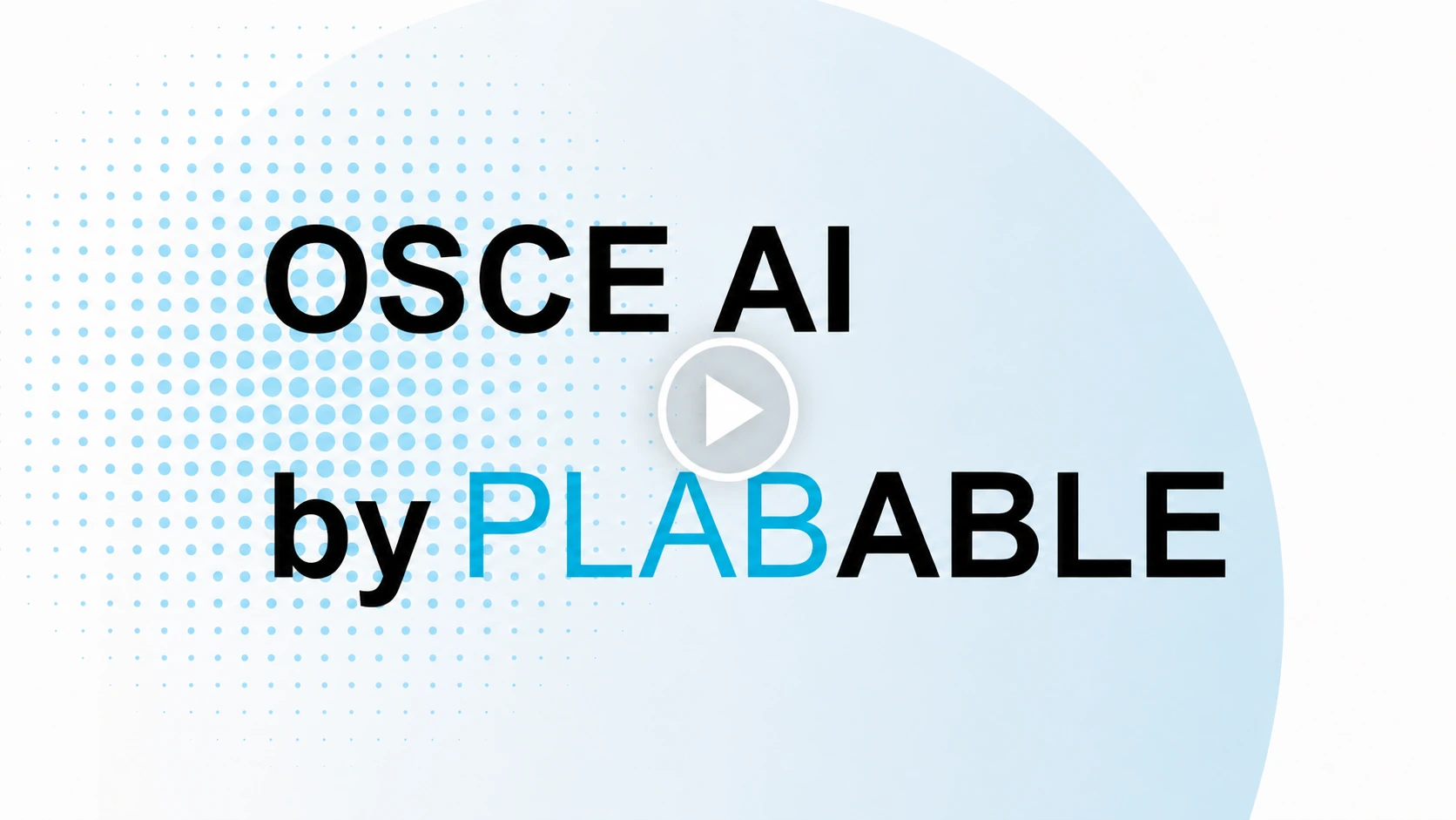 Watch: PA OSCE AI